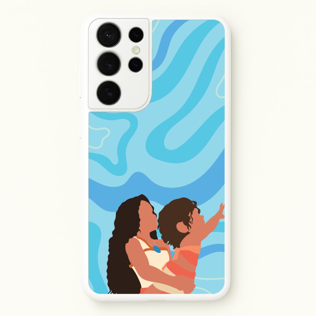 Reach Out - Moana Phone Case for Galaxy S21 Ultra