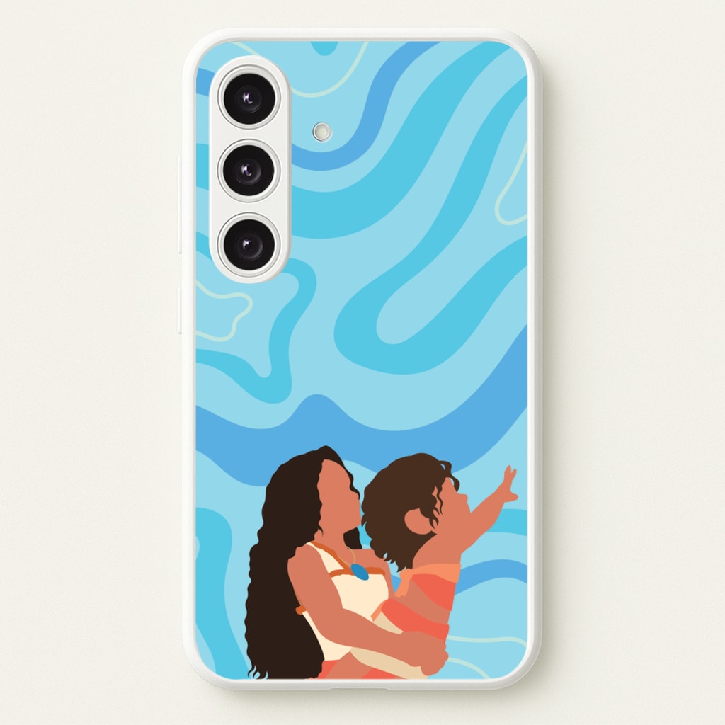 Reach Out - Moana Phone Case for Galaxy S24 Plus