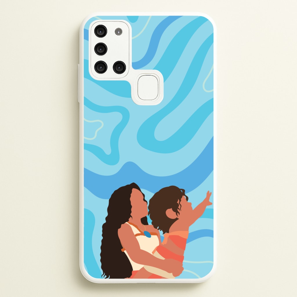 Reach Out - Moana Phone Case for Galaxy A21s