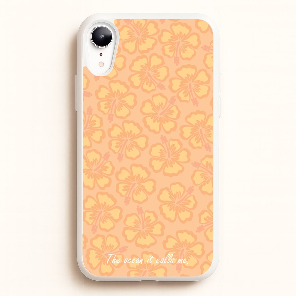 The Ocean It Calls Me - Moana Phone Case for iPhone XR