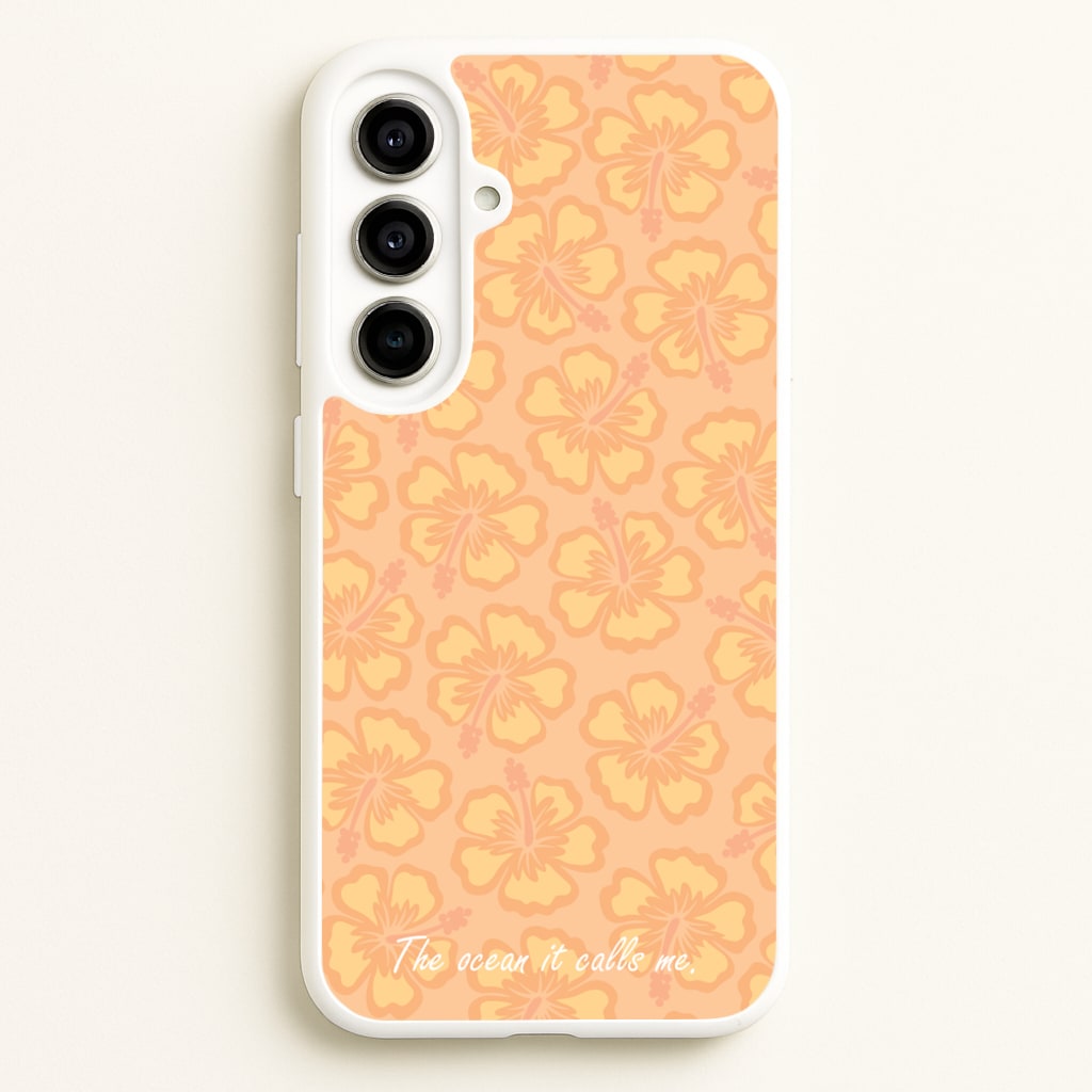 The Ocean It Calls Me - Moana Phone Case for Galaxy A56