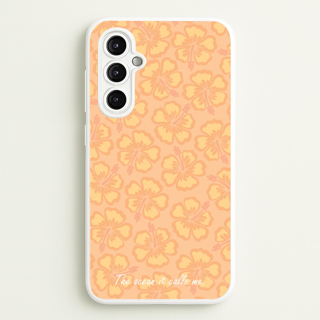 The Ocean It Calls Me - Moana Phone Case for Galaxy A14