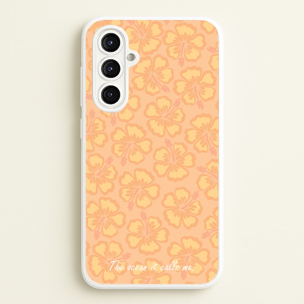 The Ocean It Calls Me - Moana Phone Case for Galaxy A16