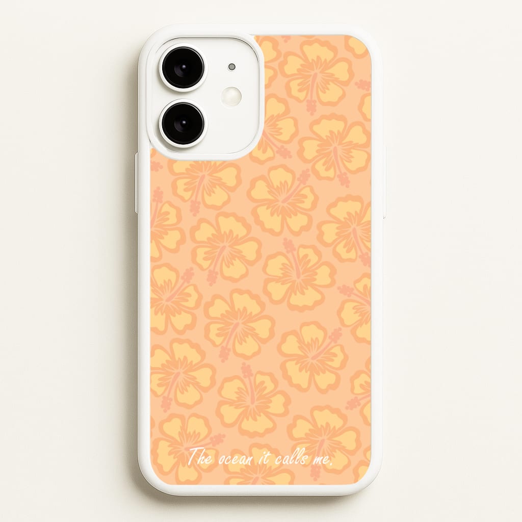 The Ocean It Calls Me - Moana Phone Case for iPhone 11