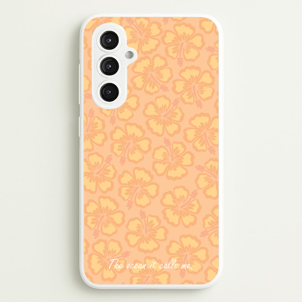 The Ocean It Calls Me - Moana Phone Case for Galaxy S23FE