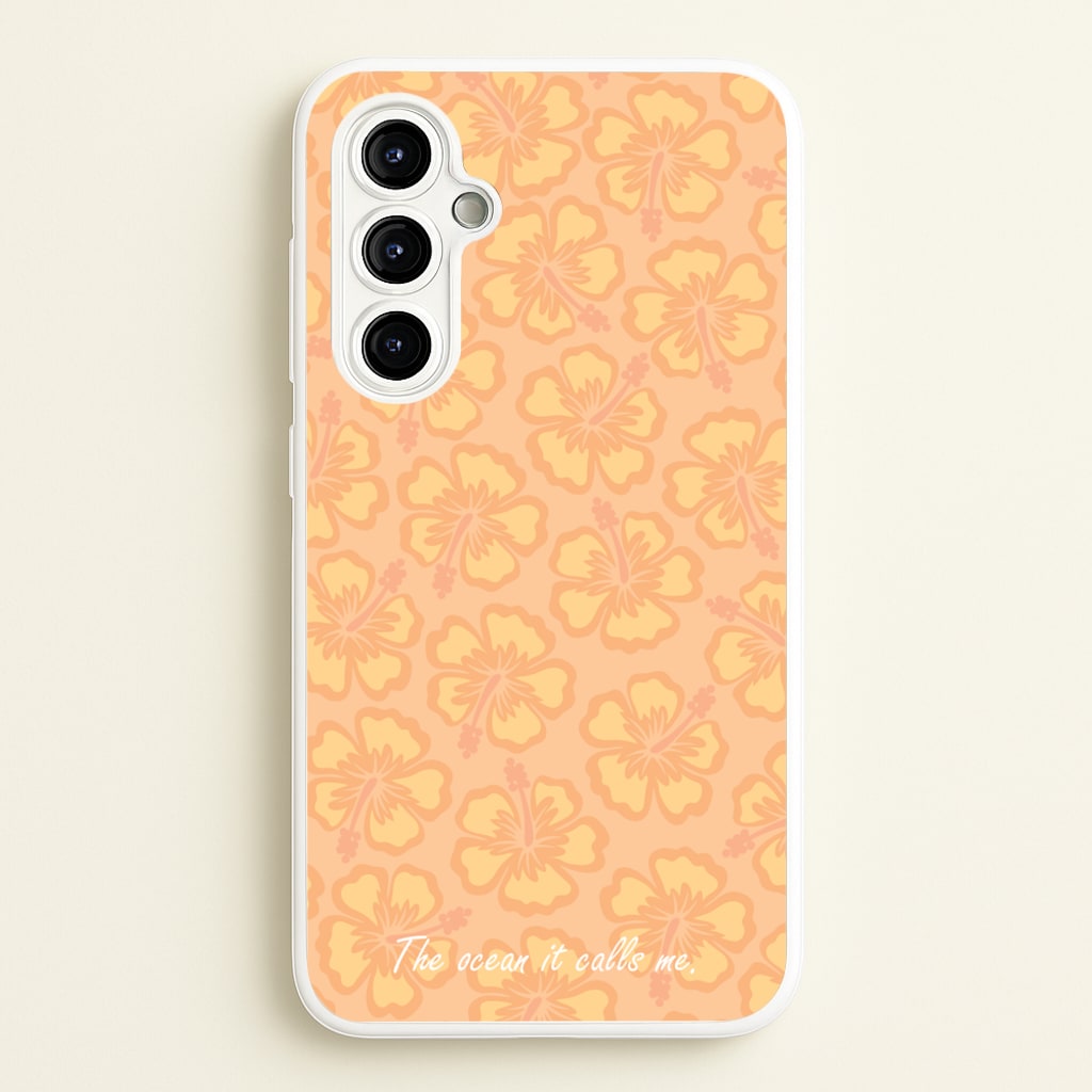 The Ocean It Calls Me - Moana Phone Case for Galaxy A54