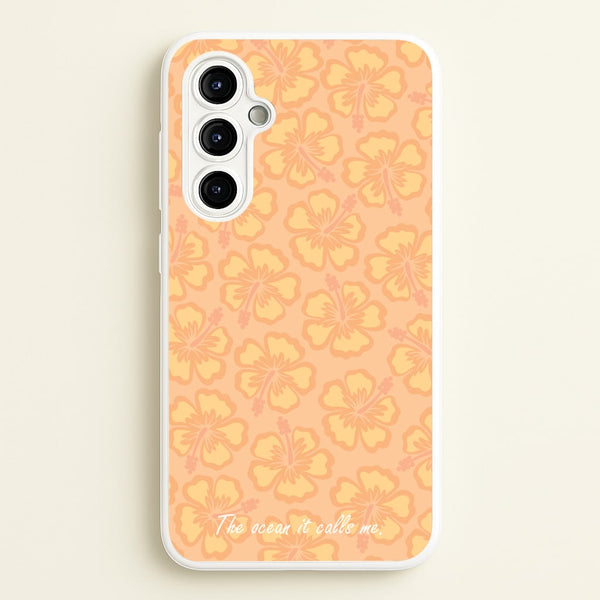 The Ocean It Calls Me - Moana Phone Case for Galaxy A54