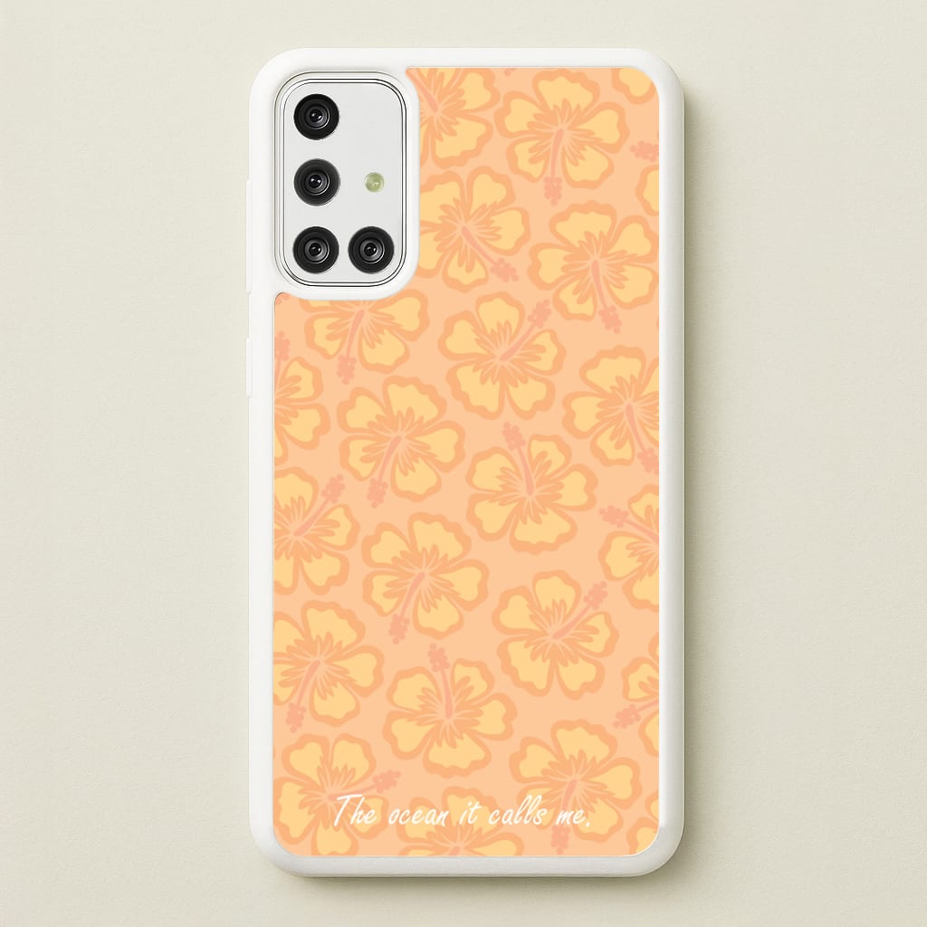 The Ocean It Calls Me - Moana Phone Case for Galaxy A71