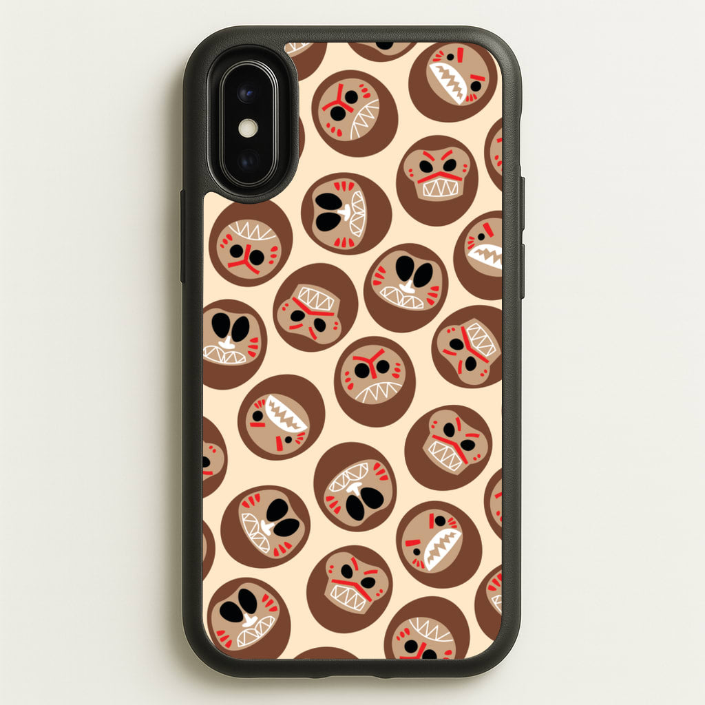 Mask Face - Moana Phone Case for iPhone X / XS