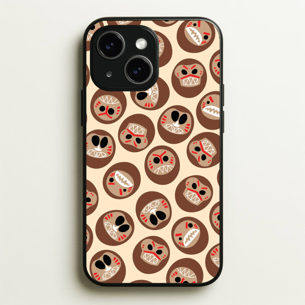 Mask Face - Moana Phone Case for iPhone 15 Plus