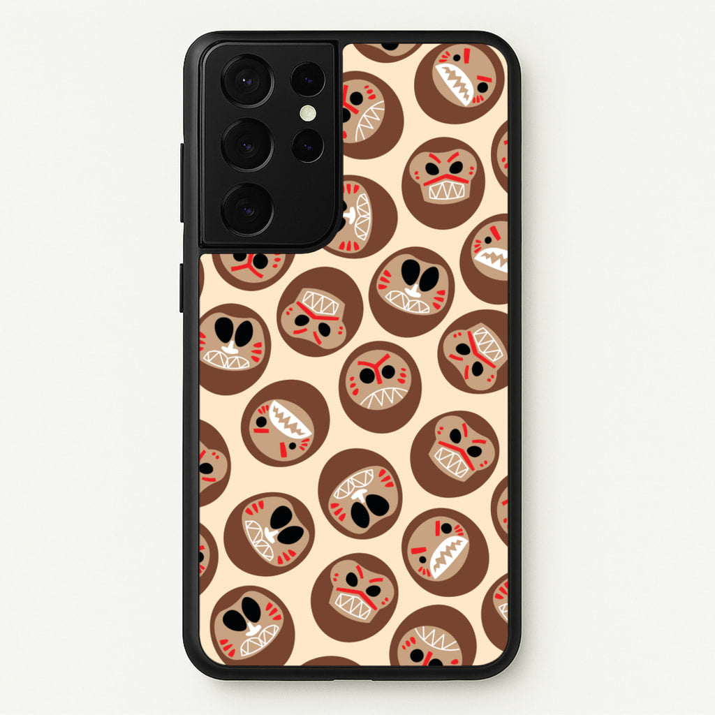 Mask Face - Moana Phone Case for Galaxy S21 Ultra