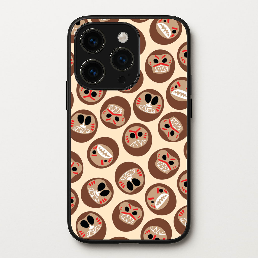 Mask Face - Moana Phone Case for iPhone 15 Pro