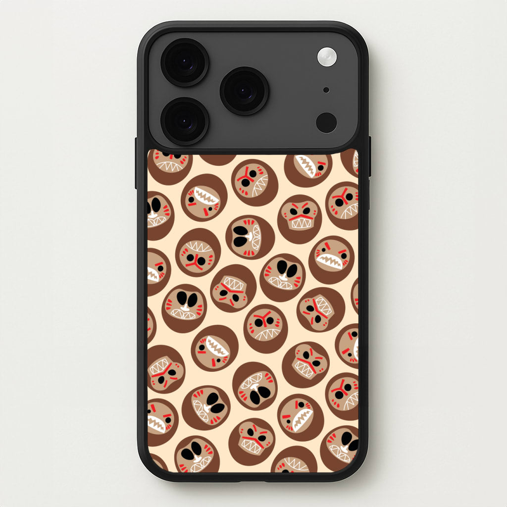 Mask Face Phone Case for iPhone 17 Pro