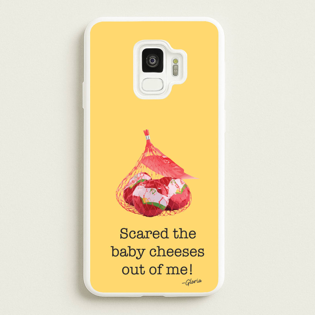 Scared The Baby Cheeses Out Of Me - Modern Family Phone Case for Galaxy S9