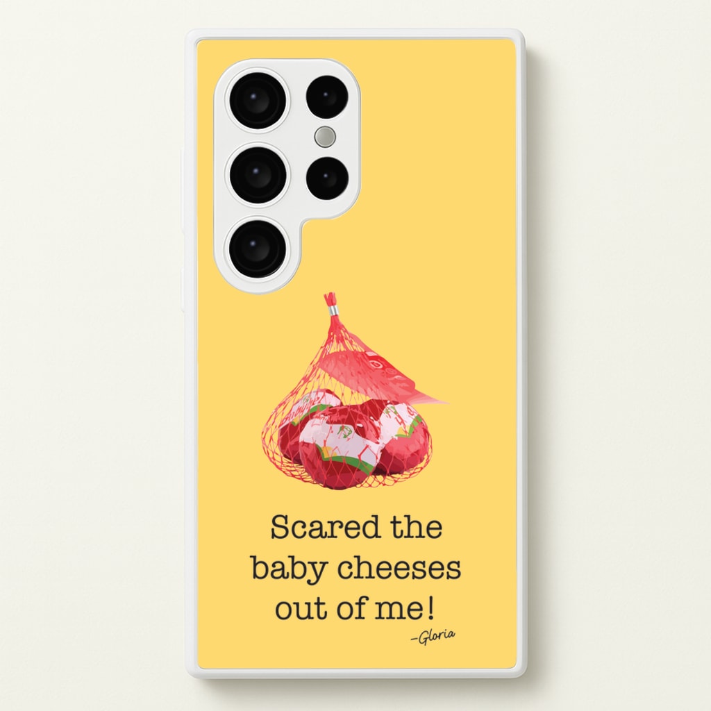 Scared The Baby Cheeses Out Of Me - Modern Family Phone Case for Galaxy S24 Ultra