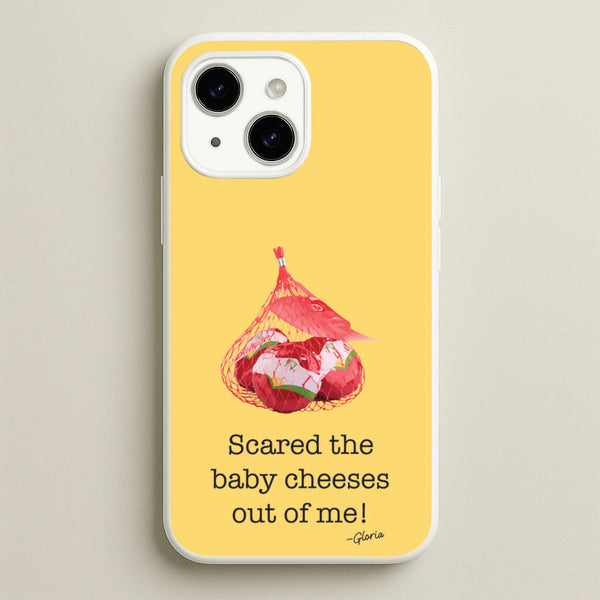Scared The Baby Cheeses Out Of Me - Modern Family Phone Case for iPhone 15