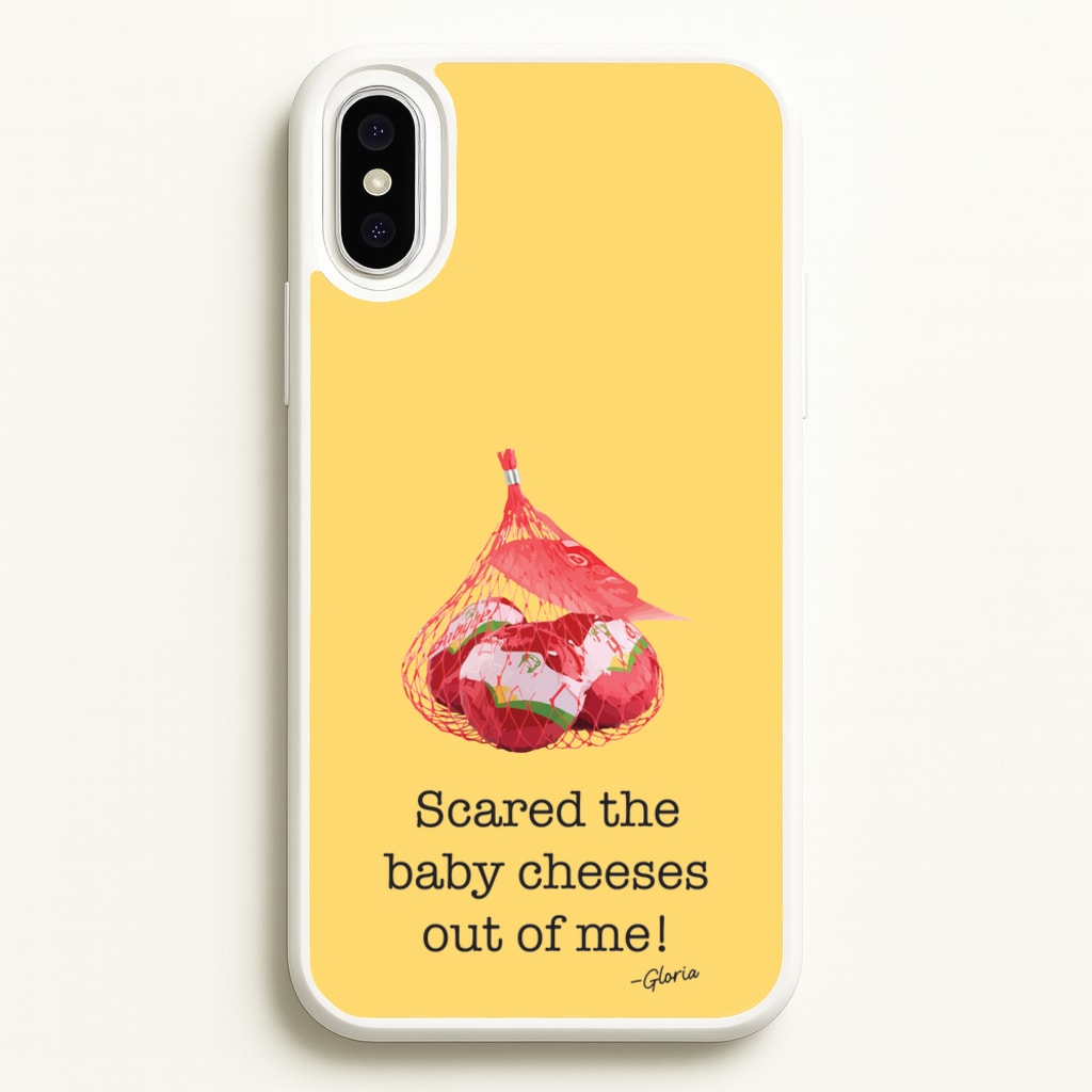 Scared The Baby Cheeses Out Of Me - Modern Family Phone Case for iPhone XS Max
