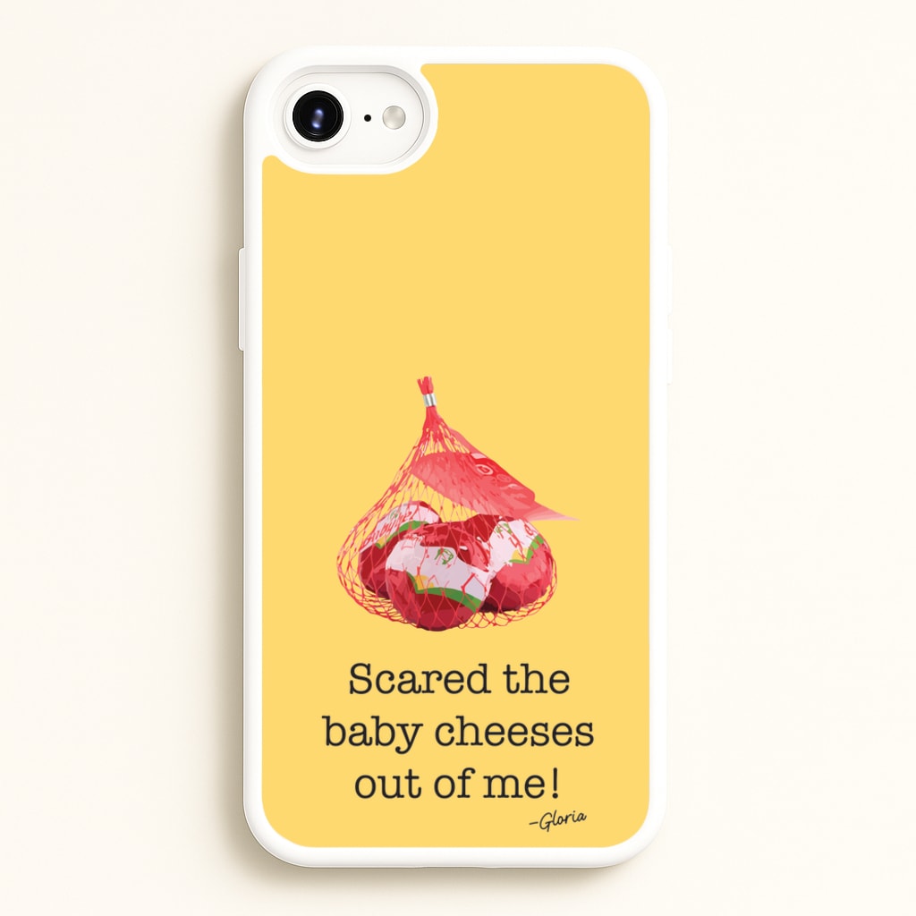 Scared The Baby Cheeses Out Of Me - Modern Family Phone Case for iPhone 6 / 7 / 8 / SE