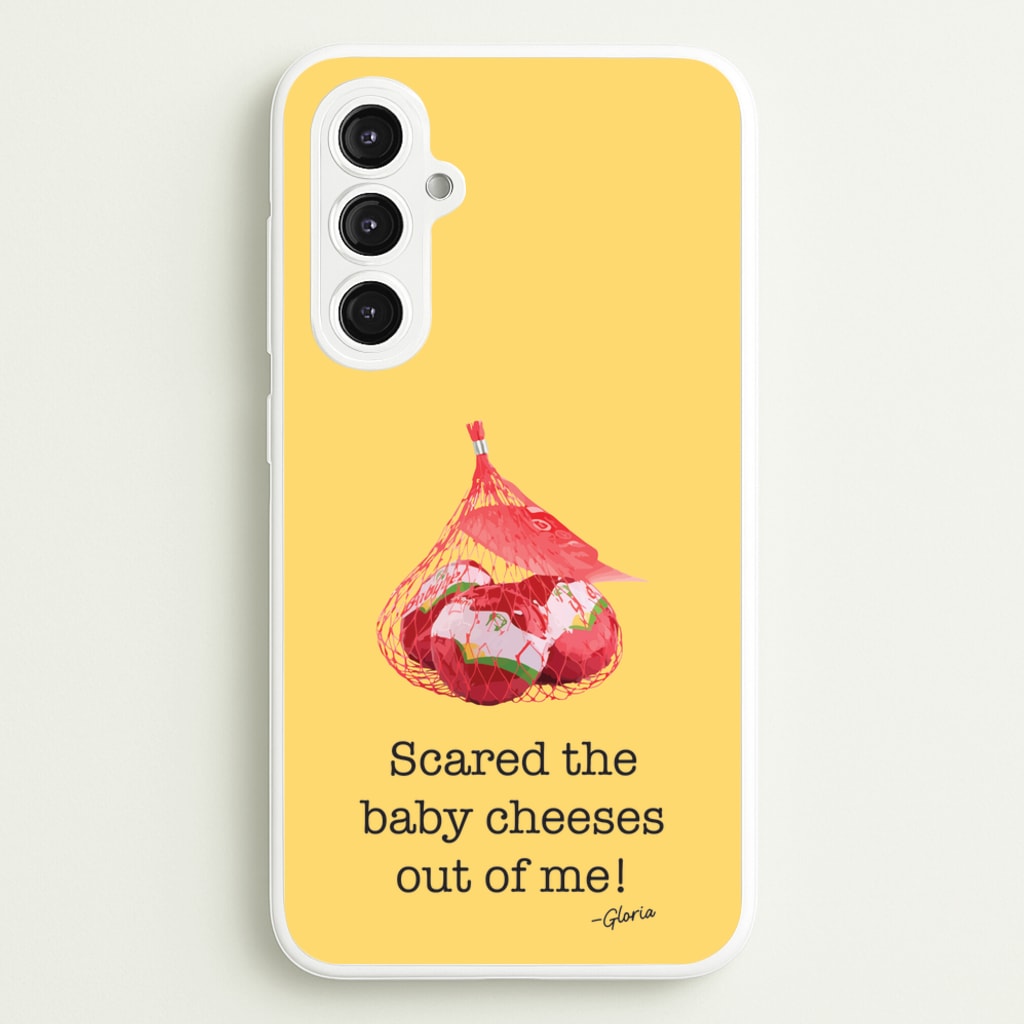 Scared The Baby Cheeses Out Of Me - Modern Family Phone Case for Galaxy S23FE