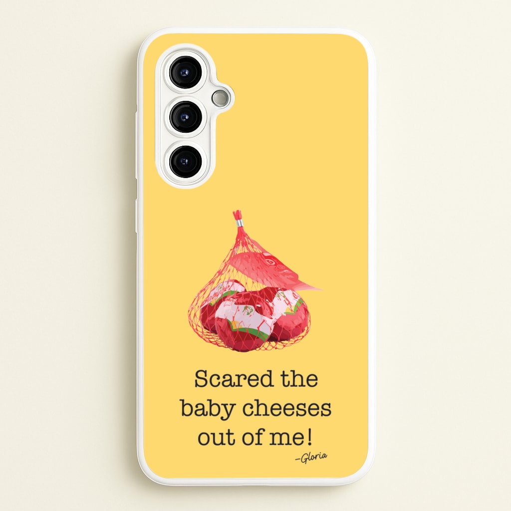 Scared The Baby Cheeses Out Of Me - Modern Family Phone Case for Galaxy A54