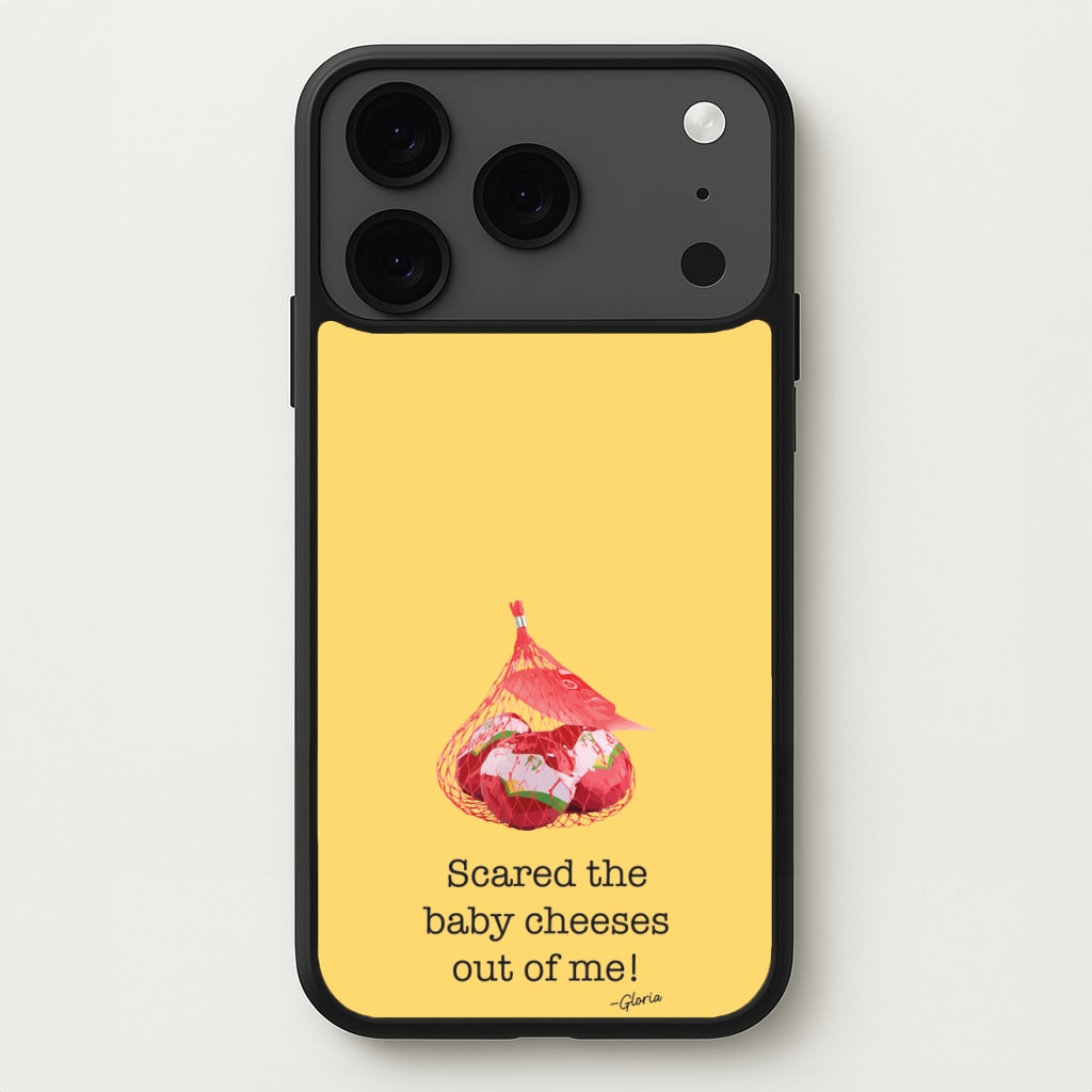 Scared The Baby Cheeses Out Of Me Phone Case for iPhone 17 Pro Max