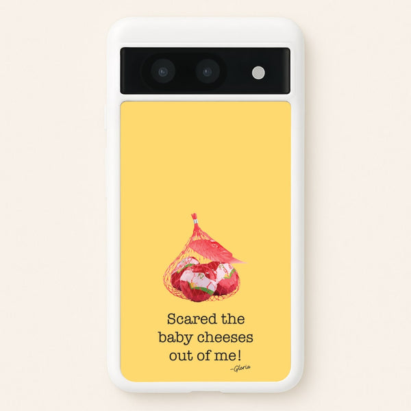 Scared The Baby Cheeses Out Of Me - Modern Family Phone Case for Google Pixel 8a