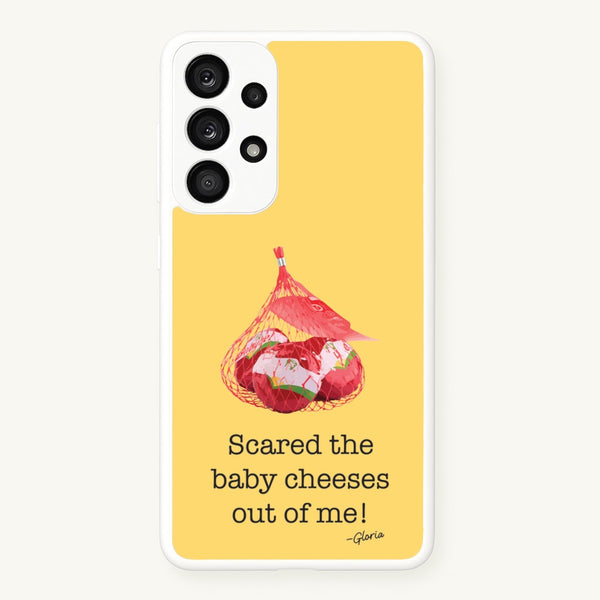 Scared The Baby Cheeses Out Of Me - Modern Family Phone Case for Galaxy A33
