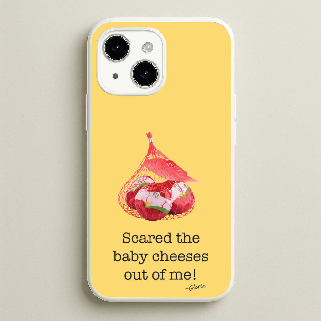 Scared The Baby Cheeses Out Of Me - Modern Family Phone Case for iPhone 14