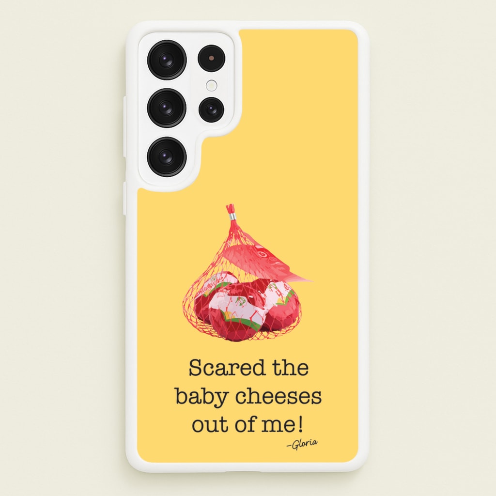 Scared The Baby Cheeses Out Of Me - Modern Family Phone Case for Galaxy S23 Ultra