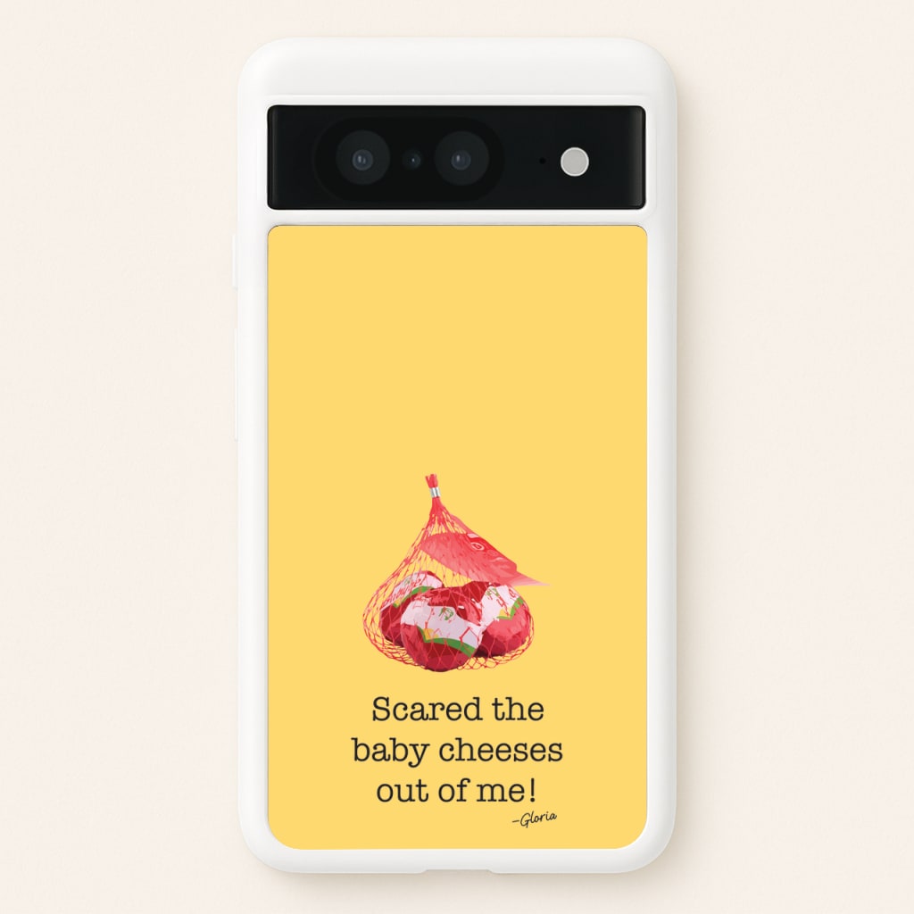Scared The Baby Cheeses Out Of Me - Modern Family Phone Case for Google Pixel 8