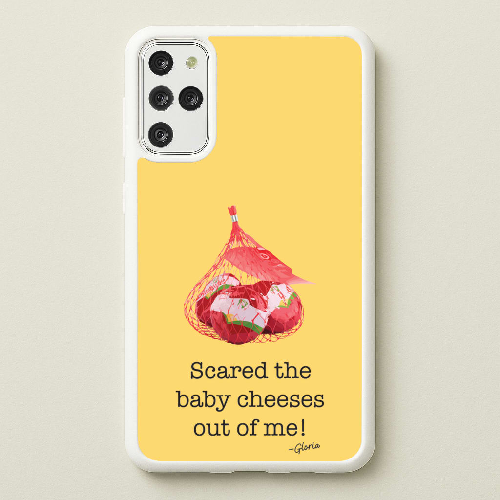 Scared The Baby Cheeses Out Of Me - Modern Family Phone Case for Galaxy S20 Plus