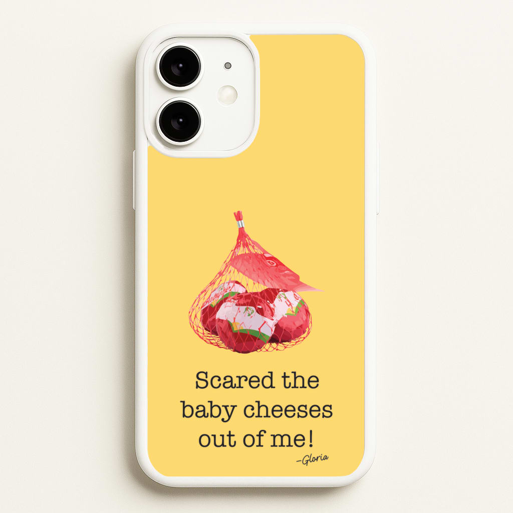 Scared The Baby Cheeses Out Of Me - Modern Family Phone Case for iPhone 11