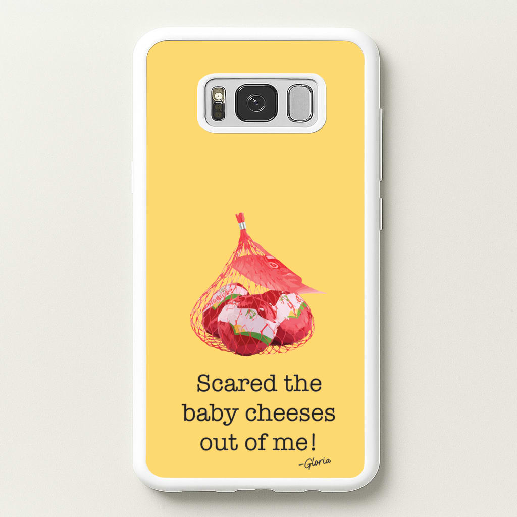 Scared The Baby Cheeses Out Of Me - Modern Family Phone Case for Galaxy S8 Plus