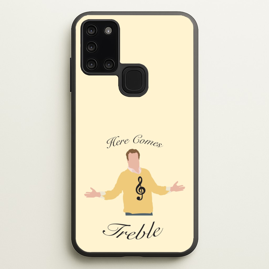 Here Comes Treble - Modern Family Phone Case for Galaxy A21s