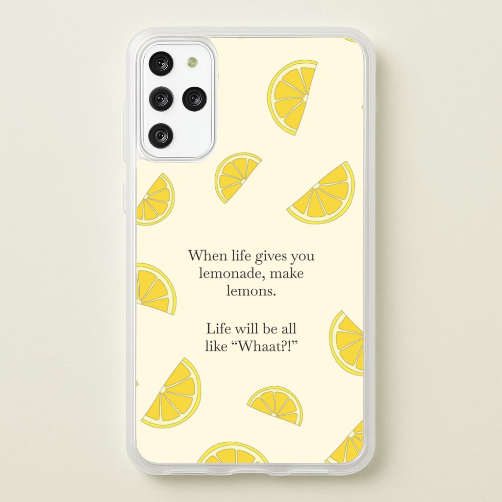 When Life Gives You Lemonade, Make Lemons - Modern Family Phone Case for Galaxy S20 Plus