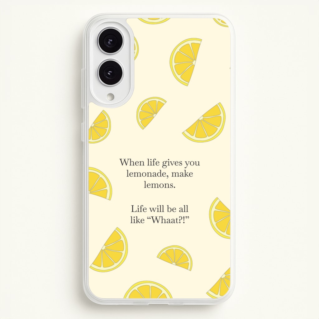 When Life Gives You Lemonade, Make Lemons - Modern Family Phone Case for Galaxy S25 Edge