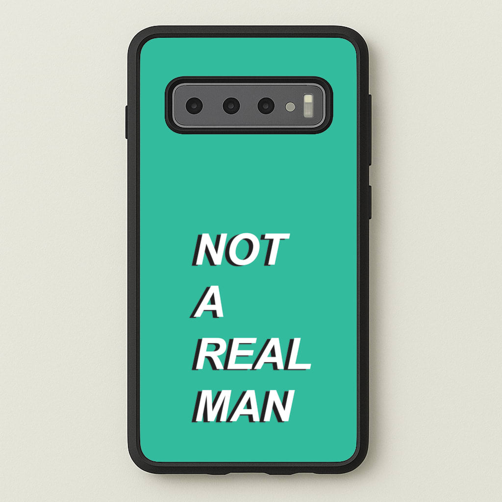 Not A Real Man - Modern Family Phone Case for Galaxy S10 Plus