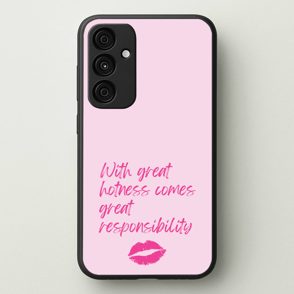 With Great Hotness - Modern Family Phone Case for Galaxy A35