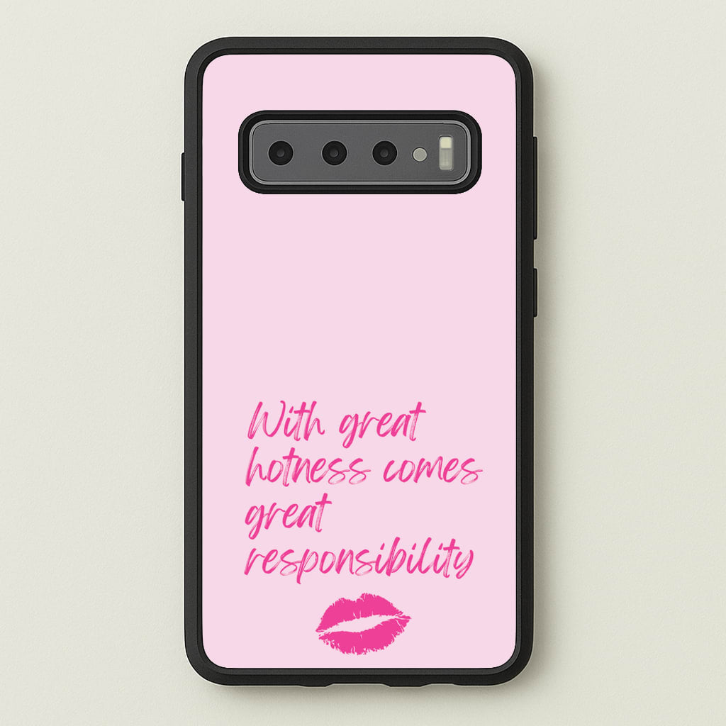 With Great Hotness - Modern Family Phone Case for Galaxy S10