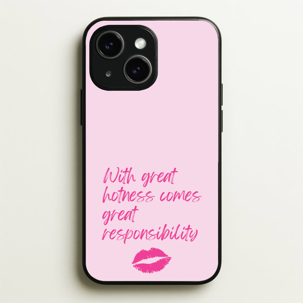 With Great Hotness - Modern Family Phone Case for iPhone 15