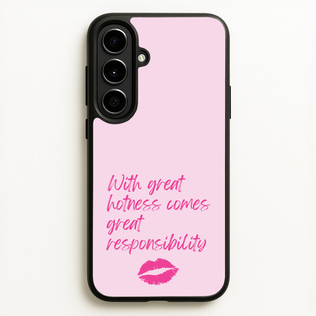 With Great Hotness - Modern Family Phone Case for Galaxy A56