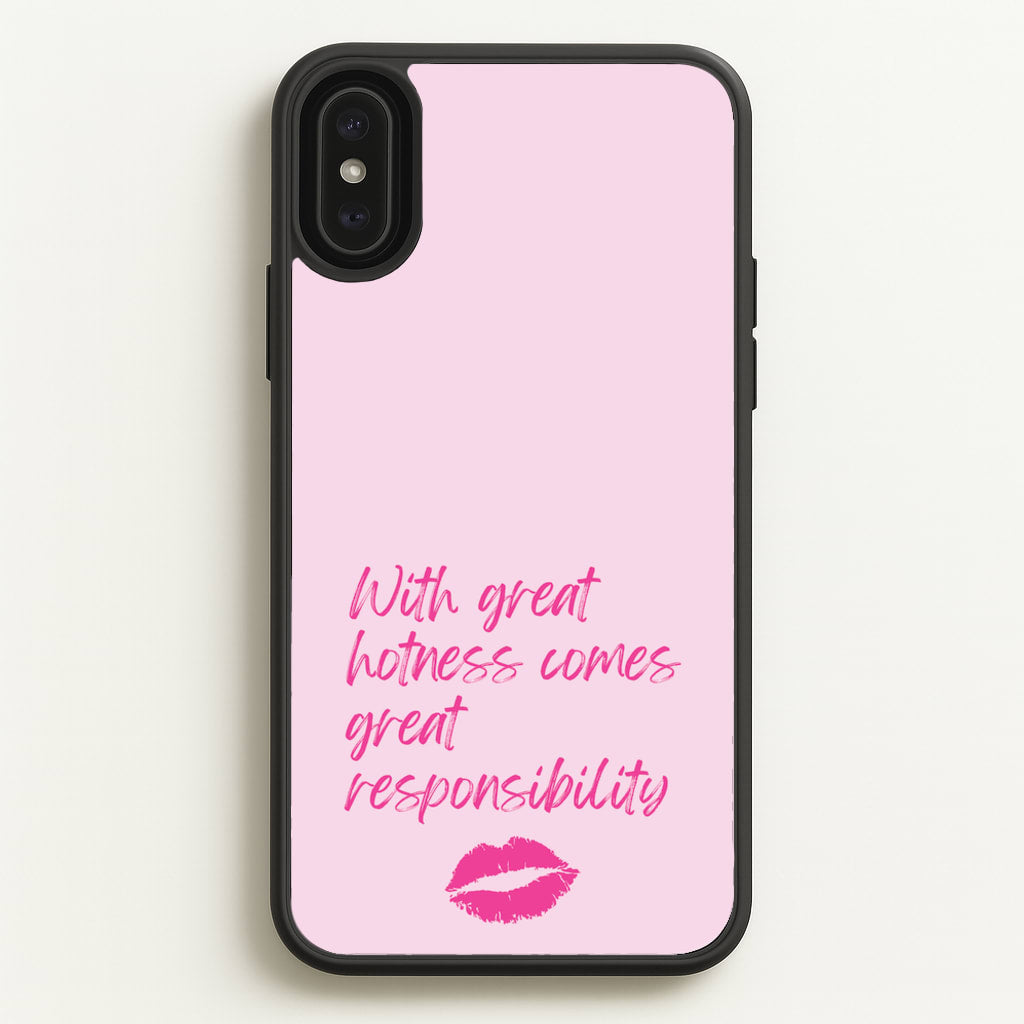 With Great Hotness - Modern Family Phone Case for iPhone XS Max