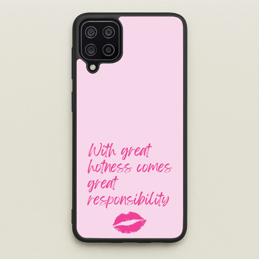 With Great Hotness - Modern Family Phone Case for Galaxy A12