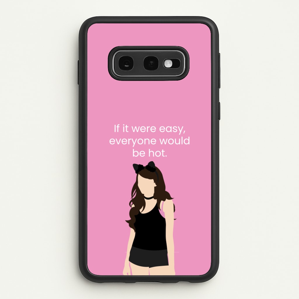 If It Were Easy.. - Modern Family Phone Case for Galaxy S10e