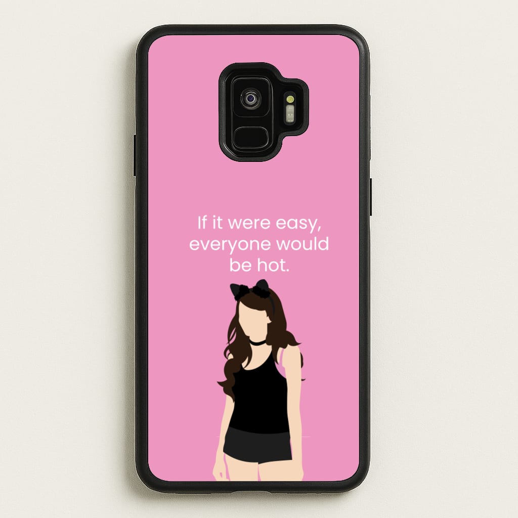 If It Were Easy.. - Modern Family Phone Case for Galaxy S9