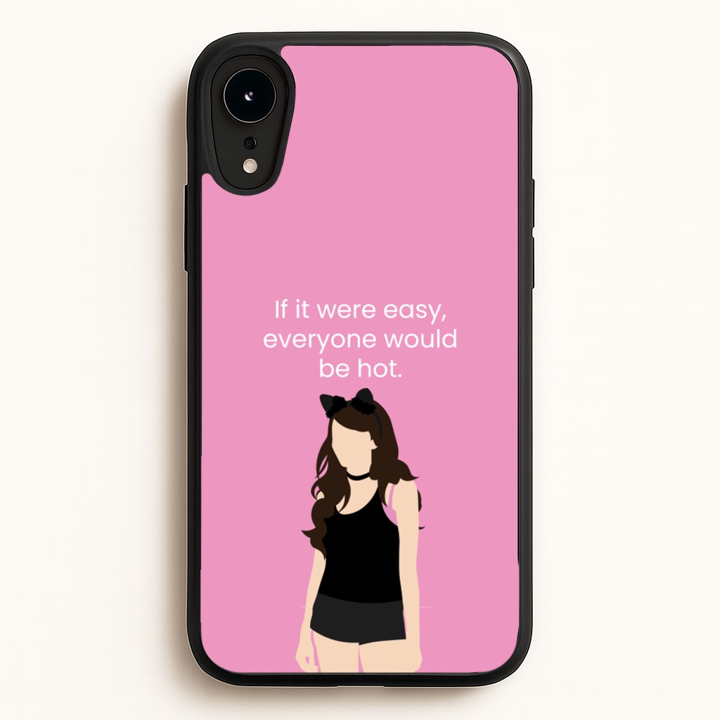 If It Were Easy.. - Modern Family Phone Case for iPhone XR