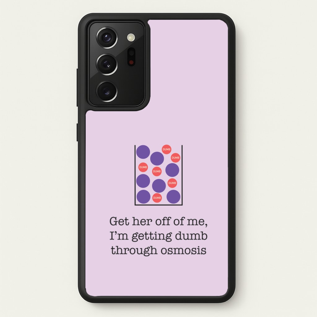 Dumb Osmosis - Modern Family Phone Case for Galaxy Note 20 Ultra