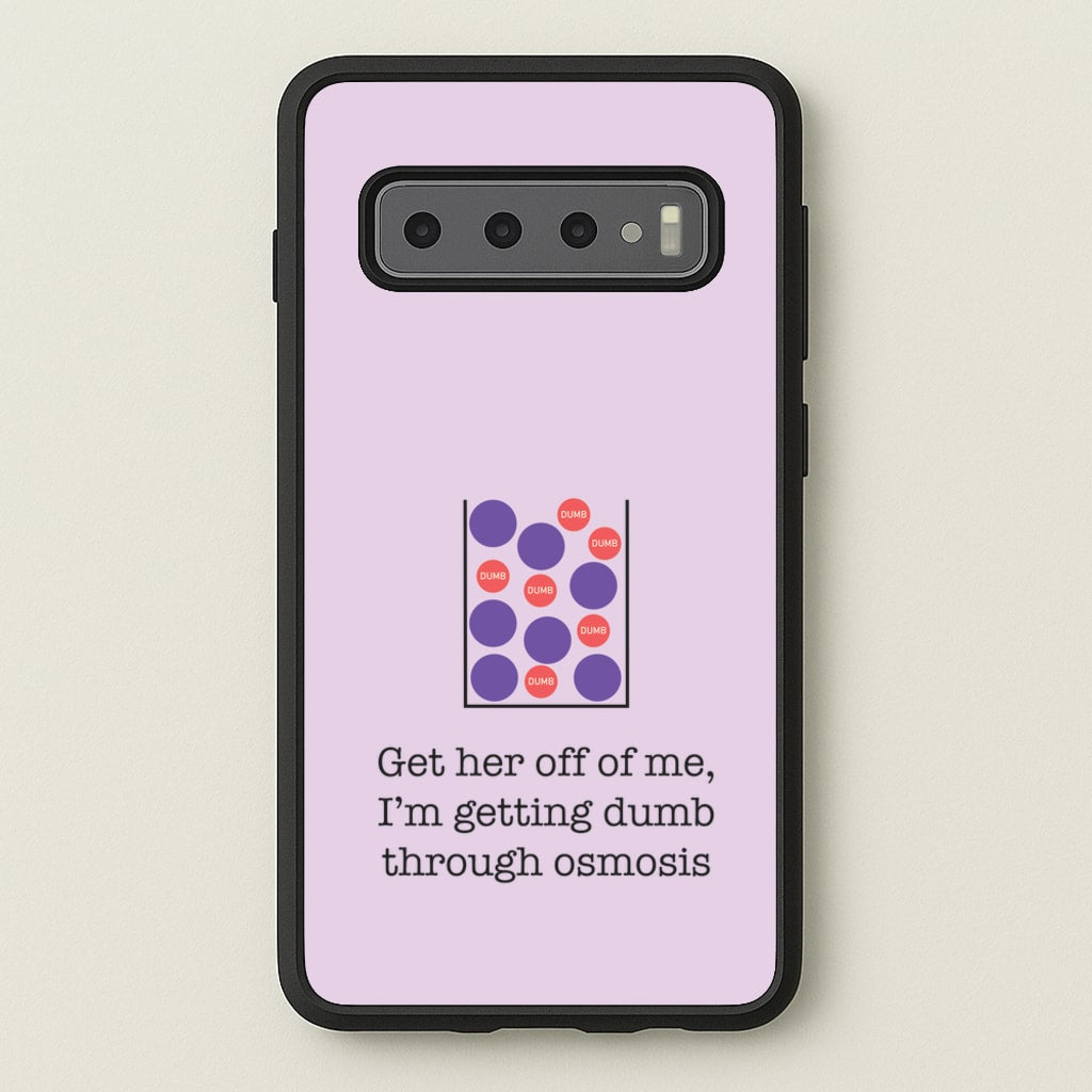 Dumb Osmosis - Modern Family Phone Case for Galaxy S10