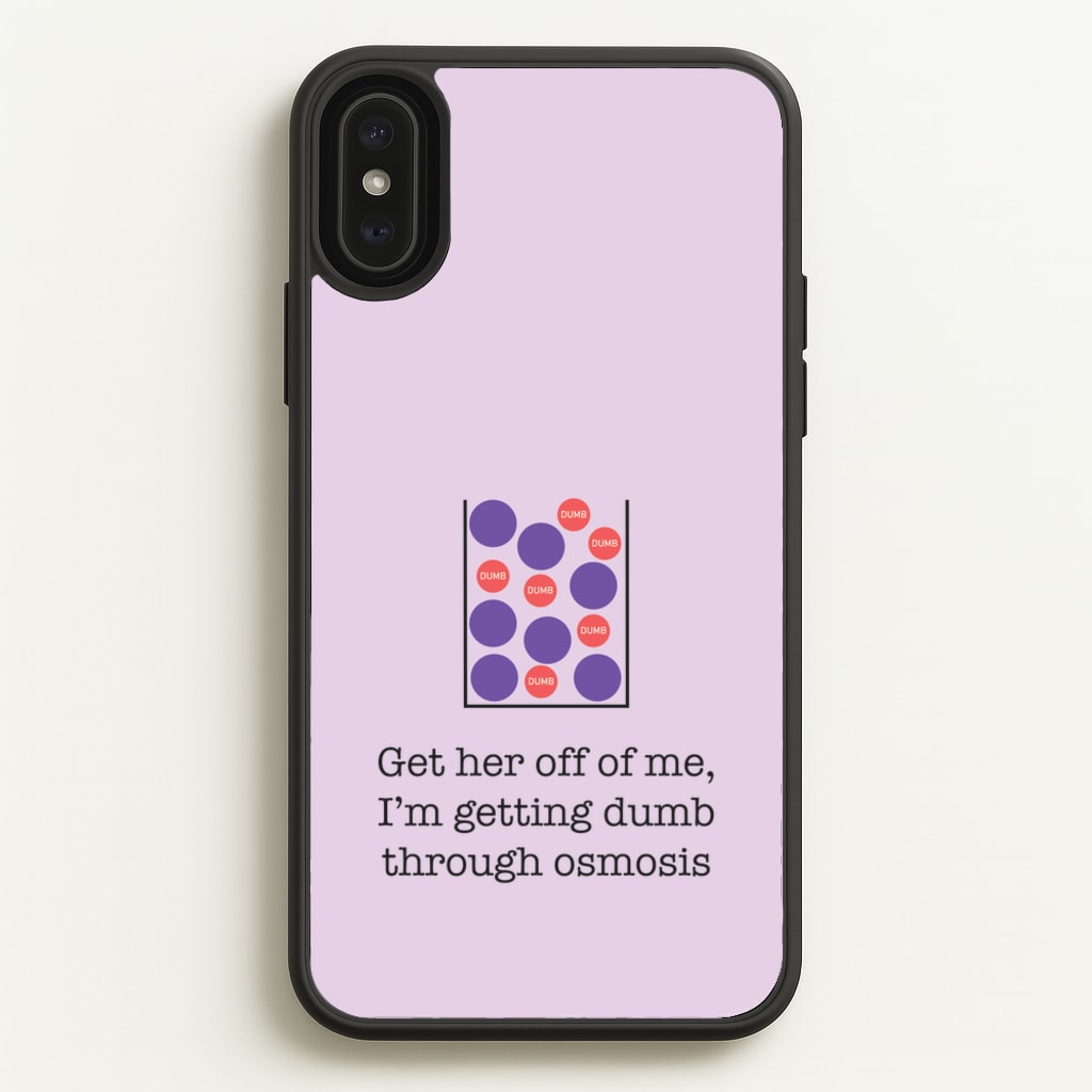 Dumb Osmosis - Modern Family Phone Case for iPhone XS Max