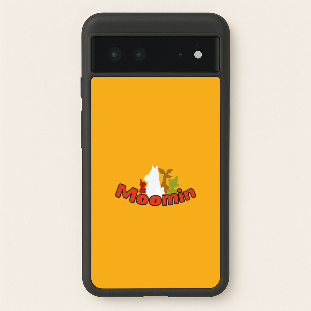 Moom Text - Moomin Phone Case for Google Pixel 6